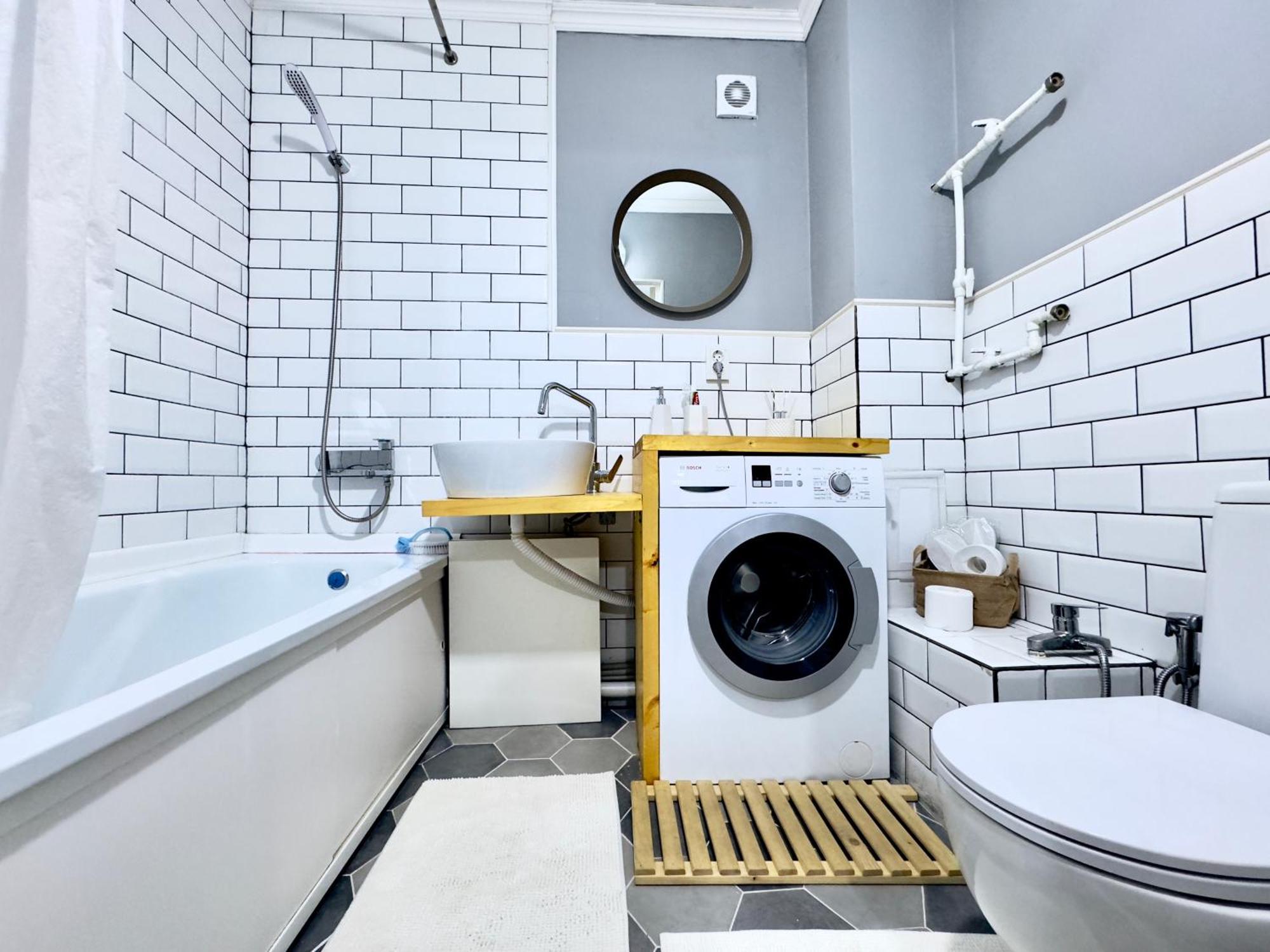Apartment двушка около академии Scandinavian Style Atyrau